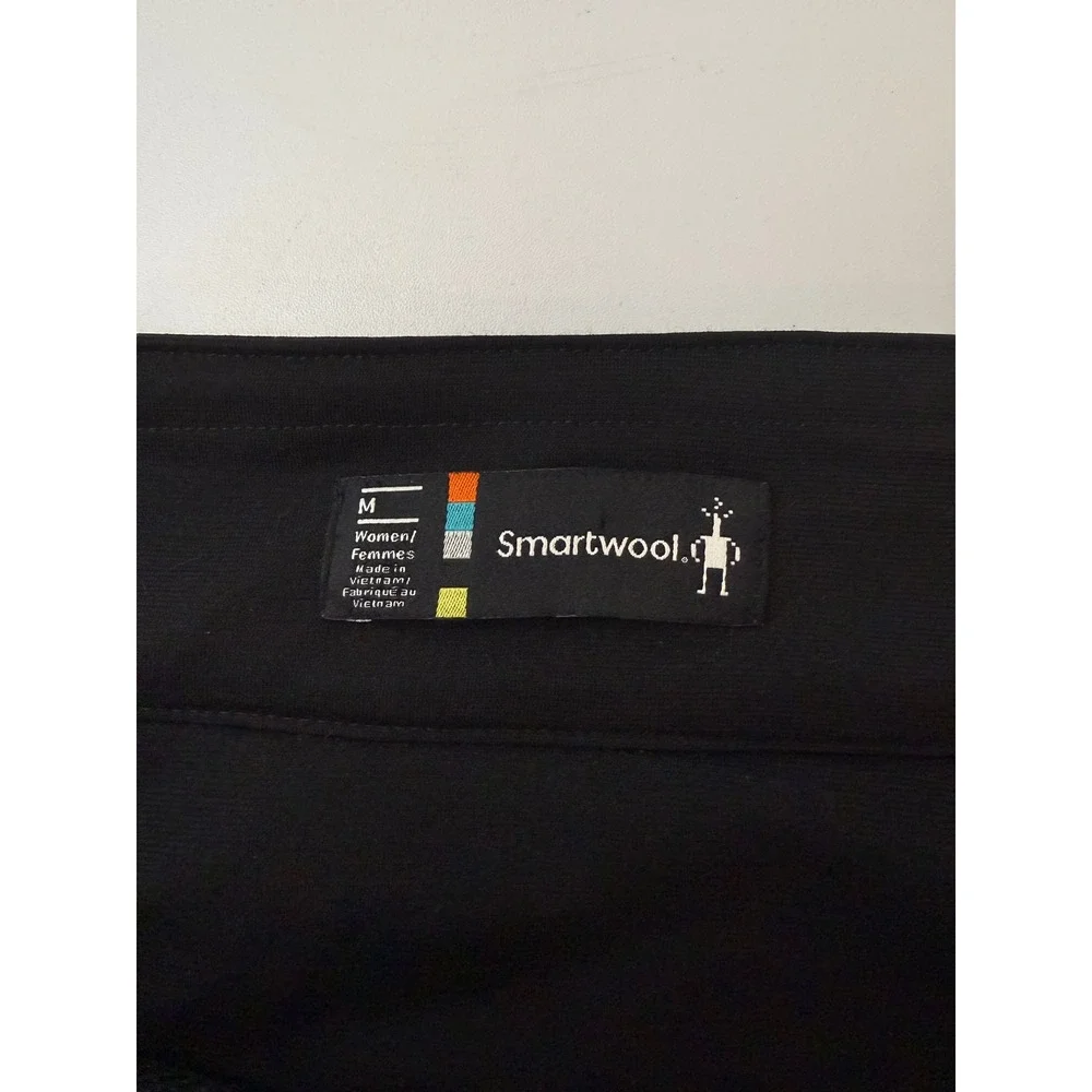 Smartwool Smartloft Pull‎ On Skirt Women M Black Quilted Insulated Gorpcore NEW